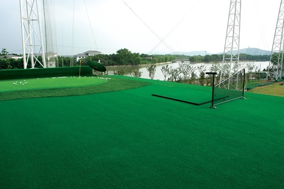ULTRAVIOLETA anti N/A y de los PP verde doble del golf de la hierba del césped artificial del deporte