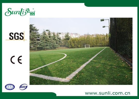 Hierba artificial del fútbol profesional, césped artificial del jardín del PE